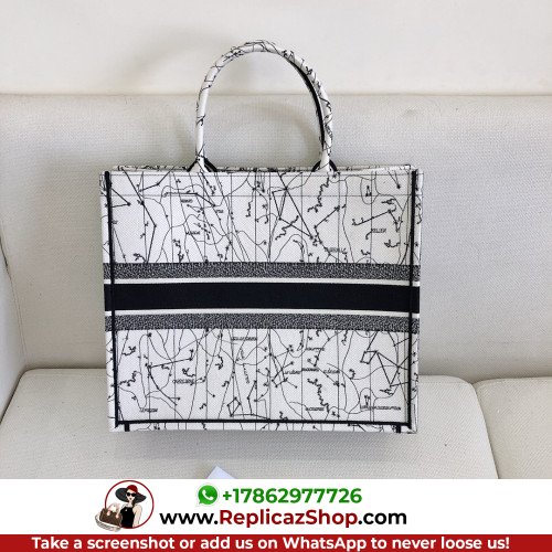 Dior Book Tote Large 42cm - Image 4