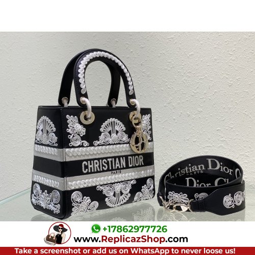 Dior Lady Dior 24cm Medium - Image 5