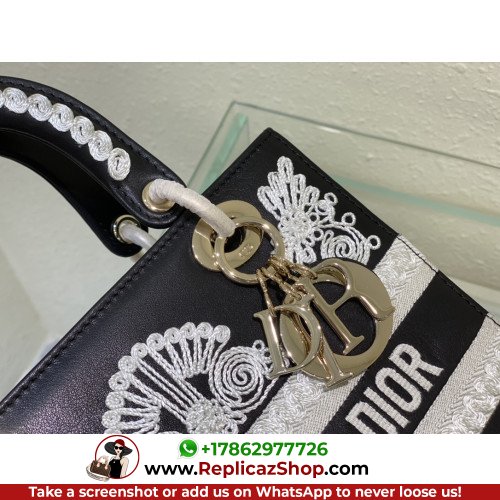 Dior Lady Dior 24cm Medium - Image 8