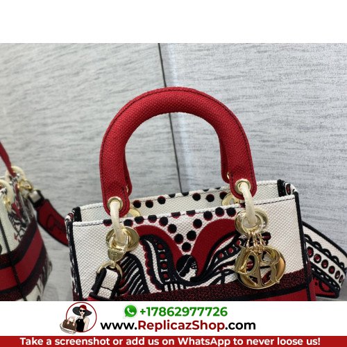 Dior Lady Dior 24cm Medium - Image 5