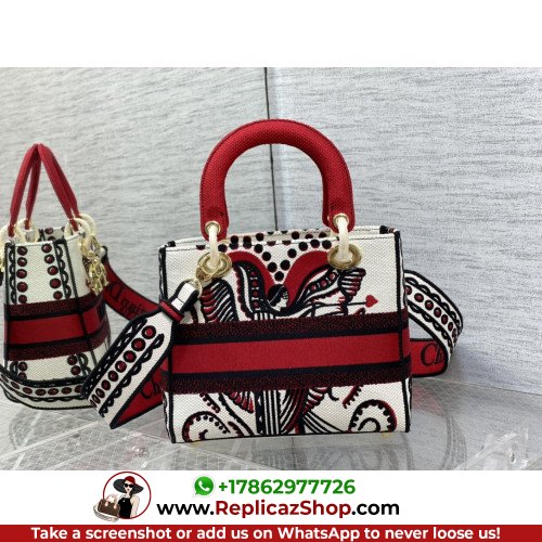 Dior Lady Dior 24cm Medium - Image 7