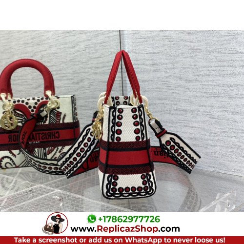 Dior Lady Dior 24cm Medium - Image 8