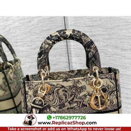 Dior Lady Dior 24cm Medium - Image 5