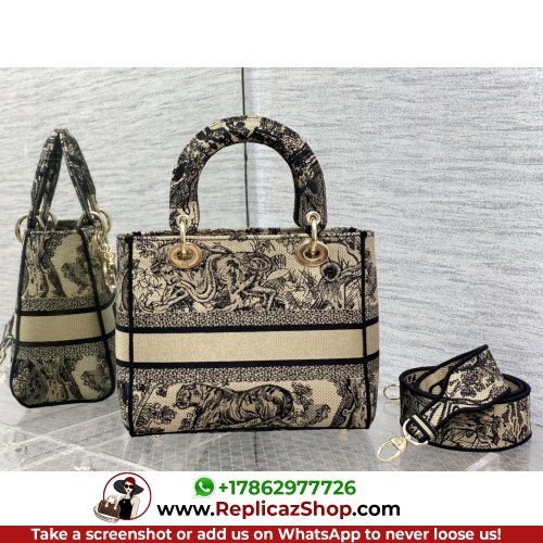 Dior Lady Dior 24cm Medium - Image 6