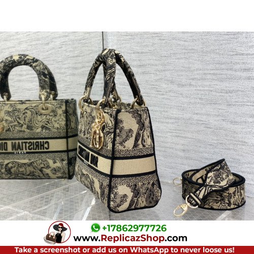 Dior Lady Dior 24cm Medium - Image 7