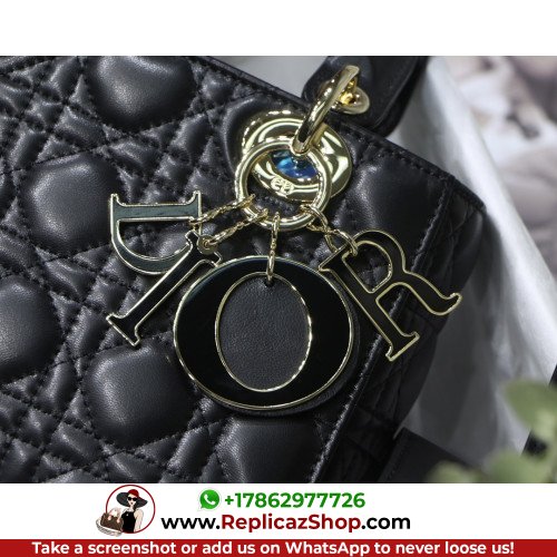 Dior Lady Dior 24cm Medium - Image 9