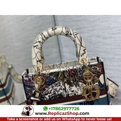 Dior Lady Dior 24cm Medium - Image 5