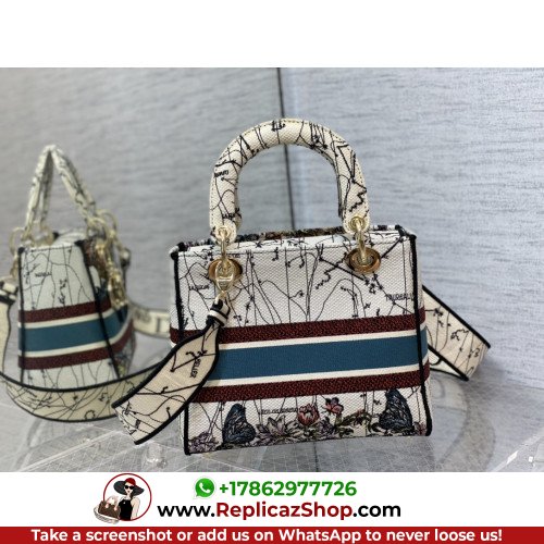 Dior Lady Dior 24cm Medium - Image 6