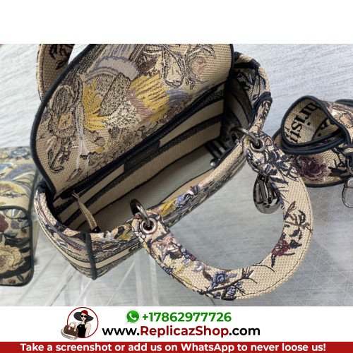 Dior Lady Dior 24cm Medium - Image 9