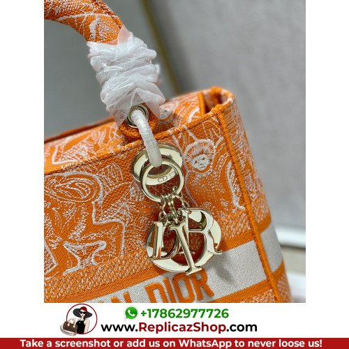 Dior Lady Dior 24cm Medium - Image 5