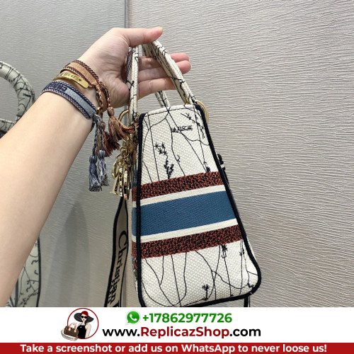 Dior Lady Dior 24cm Medium - Image 8