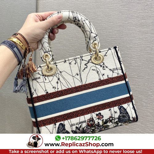 Dior Lady Dior 24cm Medium - Image 10