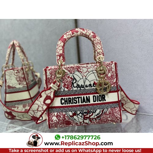 Dior Lady Dior 24cm Medium - Image 4