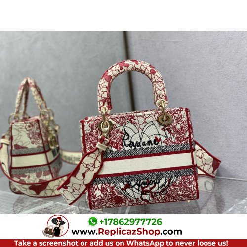 Dior Lady Dior 24cm Medium - Image 6