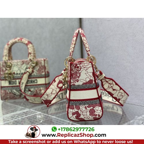 Dior Lady Dior 24cm Medium - Image 7