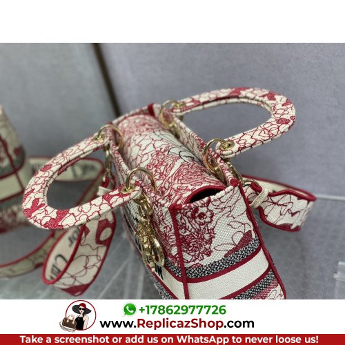 Dior Lady Dior 24cm Medium - Image 8