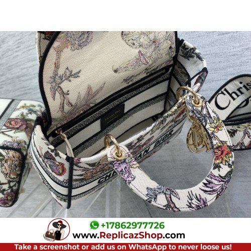 Dior Lady Dior 24cm Medium - Image 9