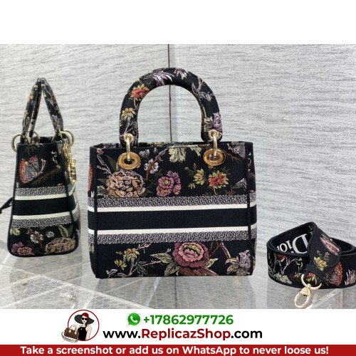 Dior Lady Dior 24cm Medium - Image 6