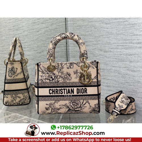 Dior Lady Dior 24cm Medium - Image 5