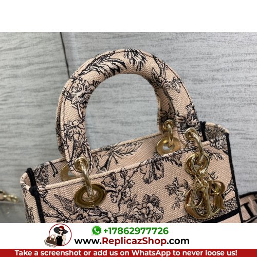 Dior Lady Dior 24cm Medium - Image 6