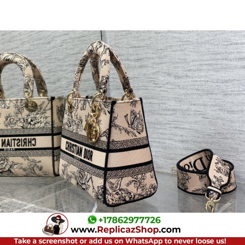 Dior Lady Dior 24cm Medium - Image 7