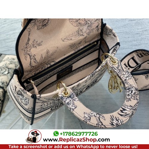 Dior Lady Dior 24cm Medium - Image 9