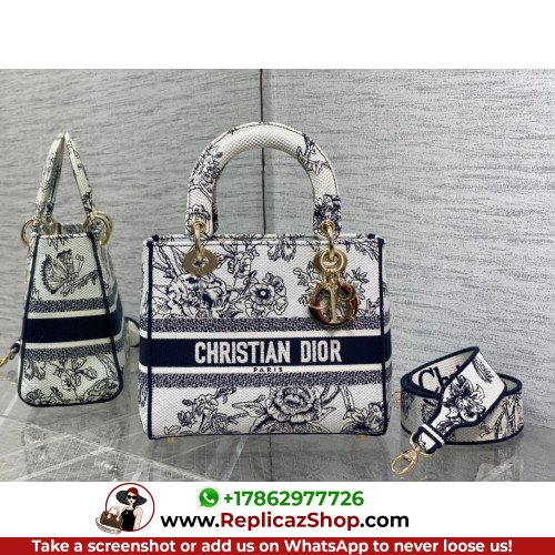 Dior Lady Dior 24cm Medium - Image 4