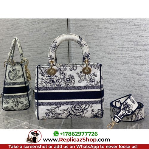 Dior Lady Dior 24cm Medium - Image 6