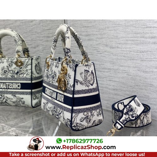 Dior Lady Dior 24cm Medium - Image 7