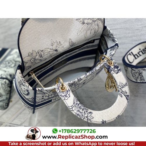 Dior Lady Dior 24cm Medium - Image 9