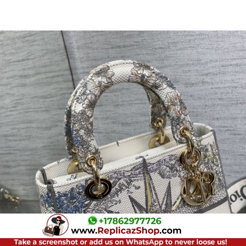 Dior Lady Dior 24cm Medium - Image 5