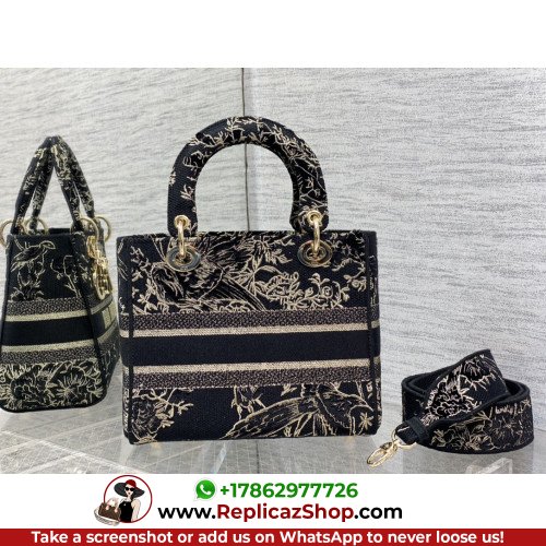 Dior Lady Dior 24cm Medium - Image 6