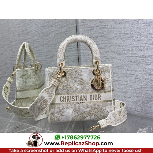 Dior Lady Dior 24cm Medium - Image 3