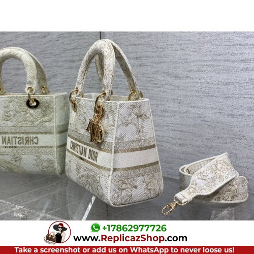 Dior Lady Dior 24cm Medium - Image 7