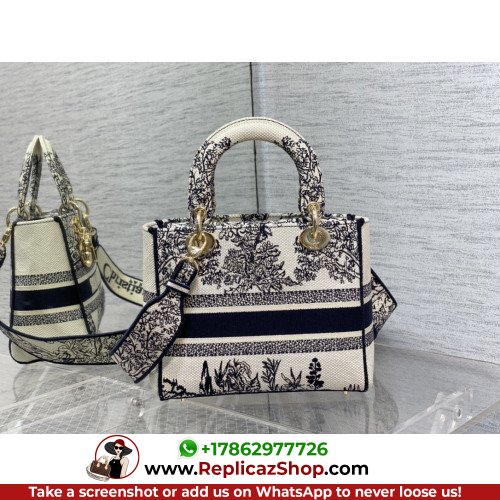 Dior Lady Dior 24cm Medium - Image 6