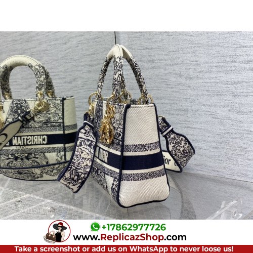 Dior Lady Dior 24cm Medium - Image 7