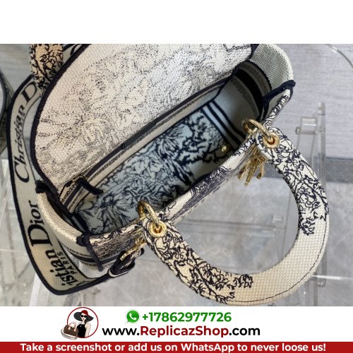 Dior Lady Dior 24cm Medium - Image 9