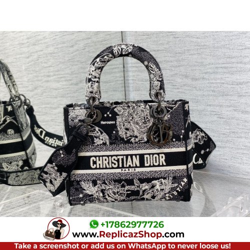 Dior Lady Dior 24cm Medium - Image 4