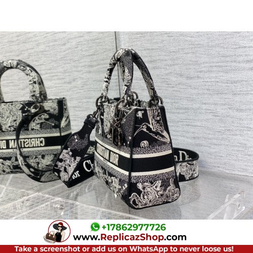 Dior Lady Dior 24cm Medium - Image 6