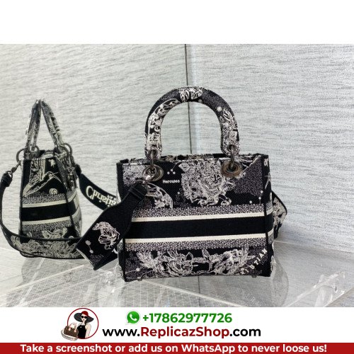 Dior Lady Dior 24cm Medium - Image 7