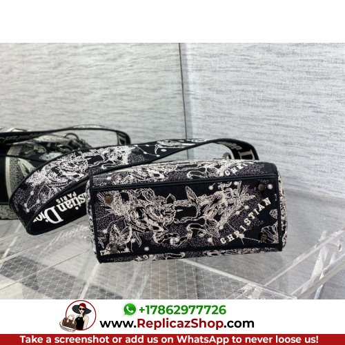 Dior Lady Dior 24cm Medium - Image 8