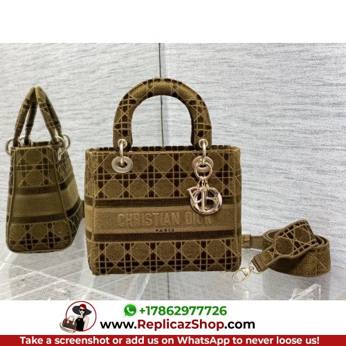 Dior Lady Dior 24cm Medium - Image 3