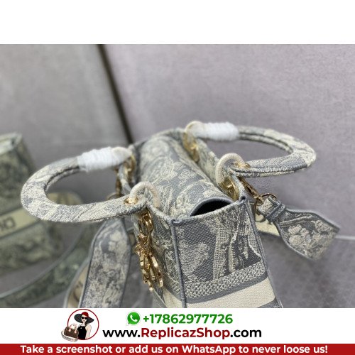 Dior Lady Dior 24cm Medium - Image 7