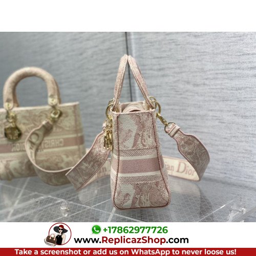 Dior Lady Dior 24cm Medium - Image 7