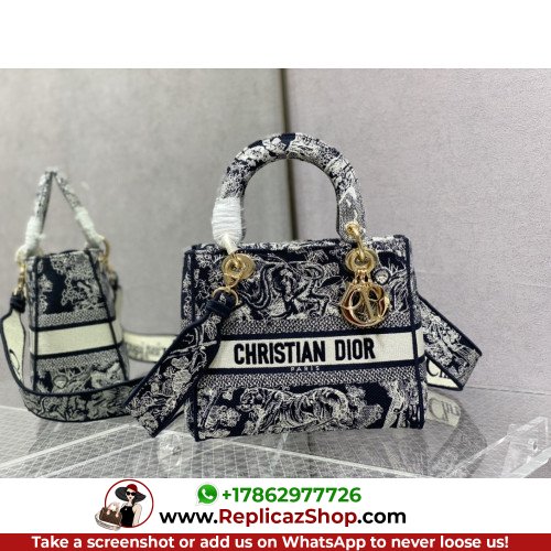 Dior Lady Dior 24cm Medium (Copy)