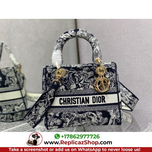 Dior Lady Dior 24cm Medium (Copy) - Image 4