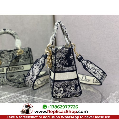 Dior Lady Dior 24cm Medium (Copy) - Image 6