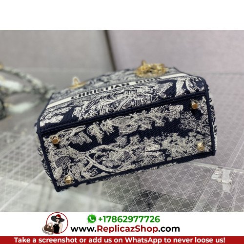 Dior Lady Dior 24cm Medium (Copy) - Image 8