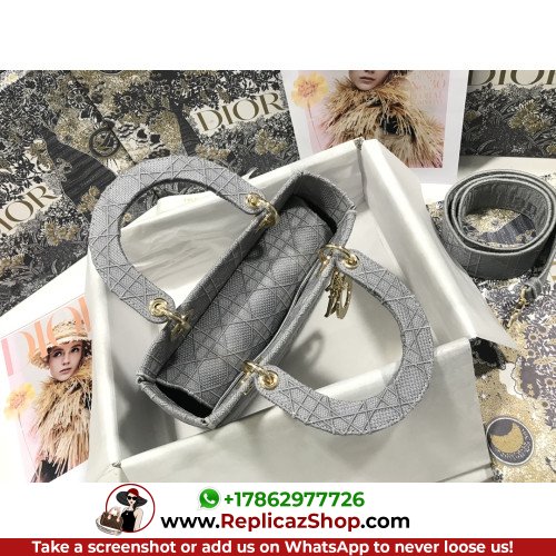 Dior Lady Dior 24cm Medium - Image 8