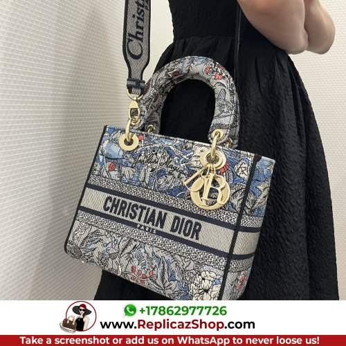 Dior Lady Dior 24cm Medium - Image 13